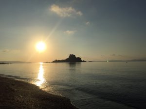 Island sunrise